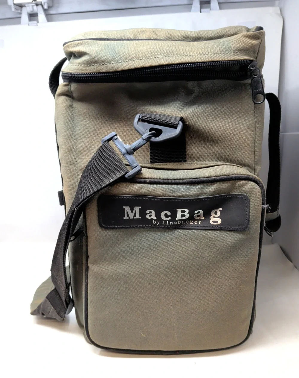 Rare Vintage Apple Gray Macbag by Linebacker w/ straps for macintosh computers